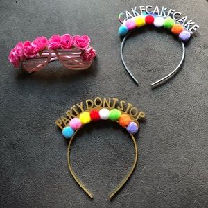 Cute Wedding Party Photobooth Props Headband